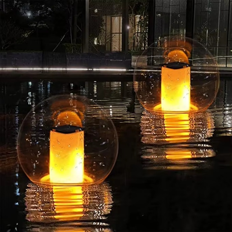 Pool Light Solar Rechargeable - Luce Galleggiante Solare Ricaricabile Impermeabile per
