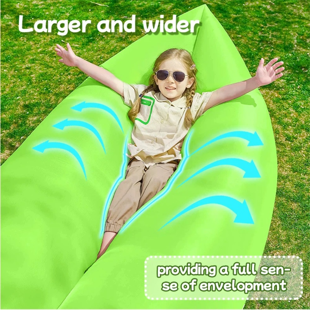 Pool Lounger Inflatable - Divano Gonfiabile Portatile Impermeabile a Gonfiaggio