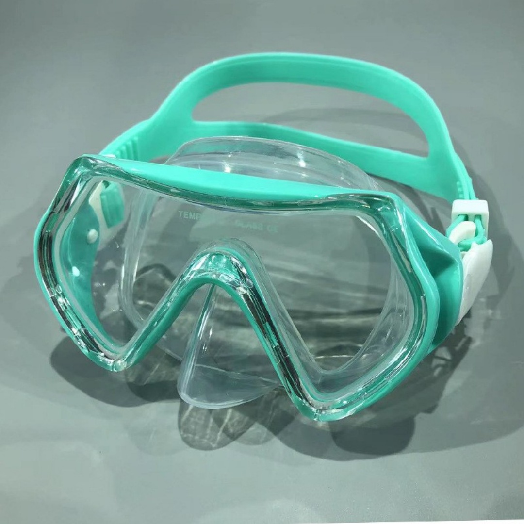 Snorkel Mask Full Face - Set da snorkeling completamente secco di