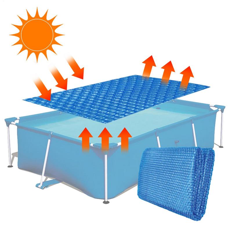 Pool Cover Waterproof - Copertura solare per piscina Prevenzione dell'inquinamento