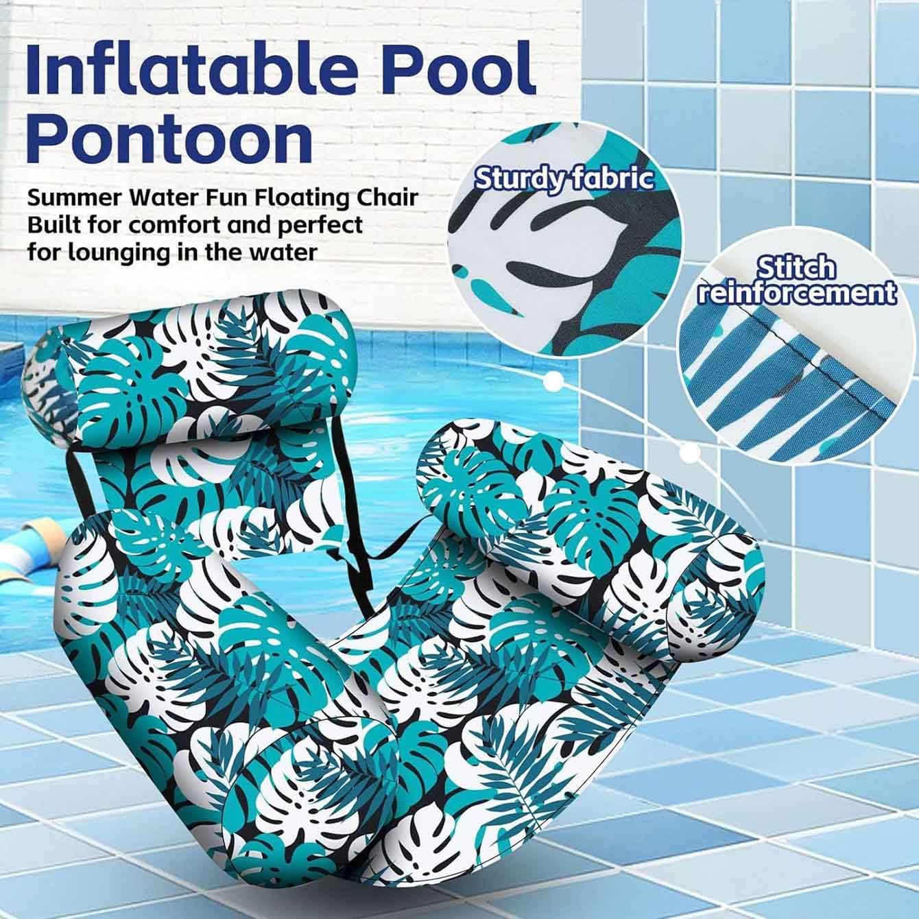 1 Pezzo Sedia Galleggiante Gon - Pool Lounger Inflatable recensione e prezzo