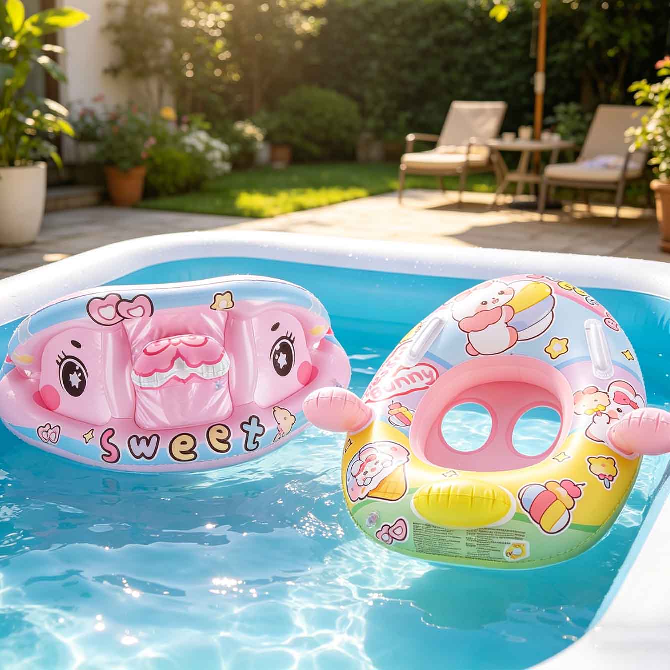 1 Pezzo Sedile Gonfiabile Gall - Pool Float Ring Inflatable recensione e prezzo