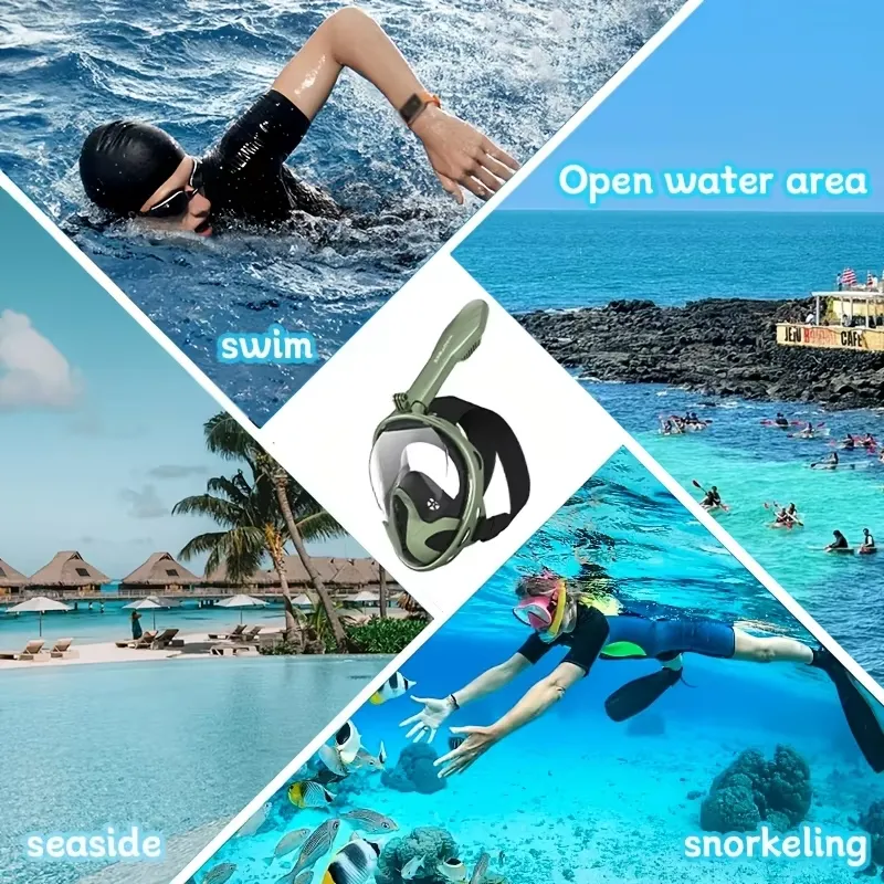 Maschera Subacquea Integrale p - Snorkel Mask Full Face recensione e prezzo