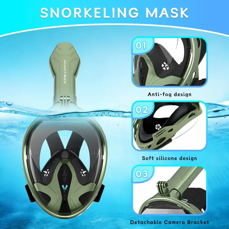 Maschera Subacquea Integrale p - Snorkel Mask Full Face recensione e prezzo