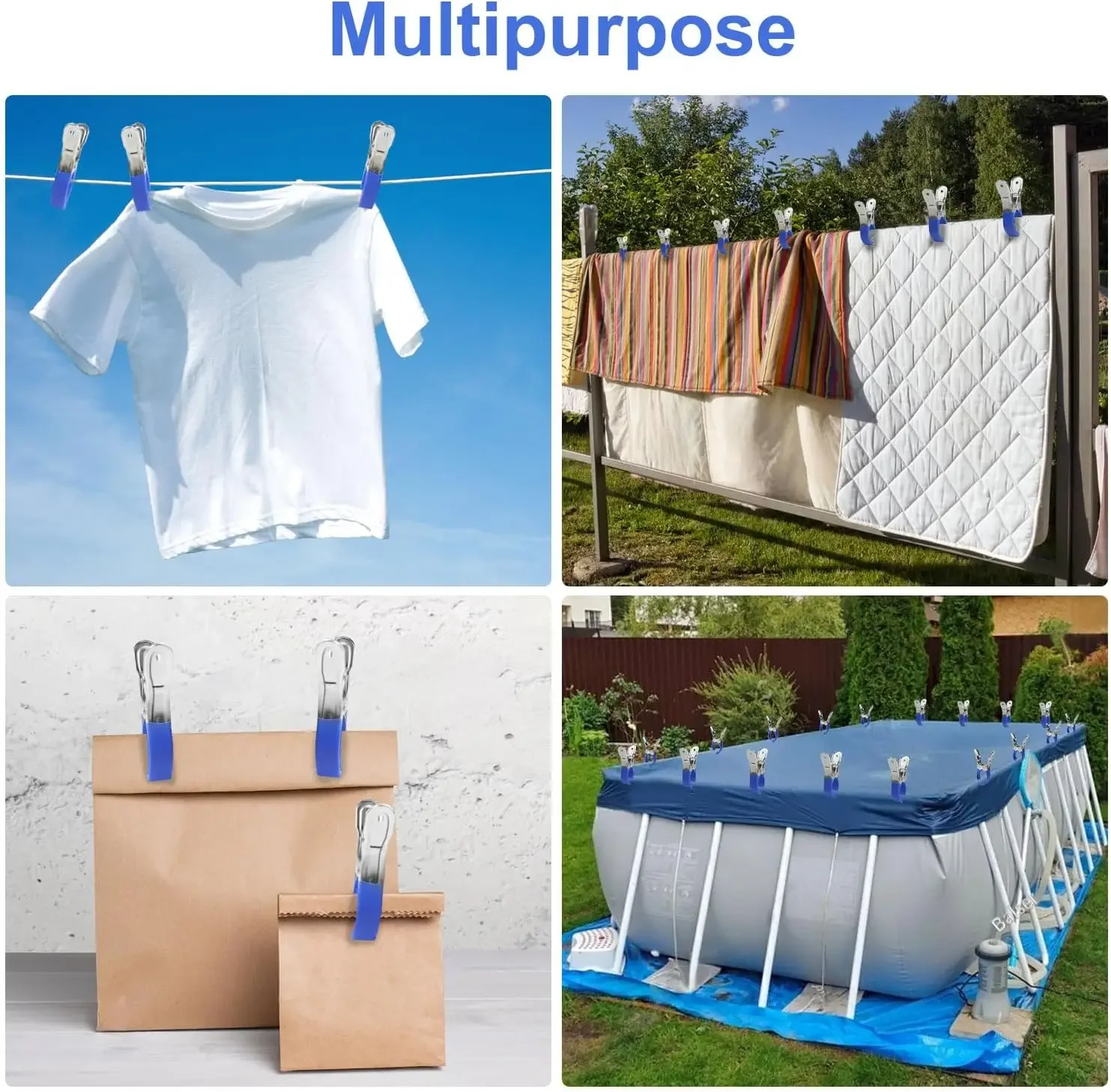 6/12 pezzi clip per copertura  - Pool Ladder Above Ground recensione e prezzo