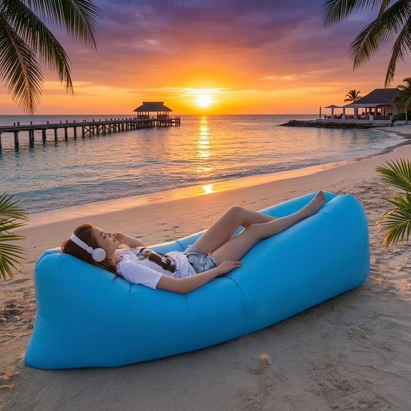 Divano Gonfiabile Portatile, L - Pool Lounger Inflatable recensione e prezzo