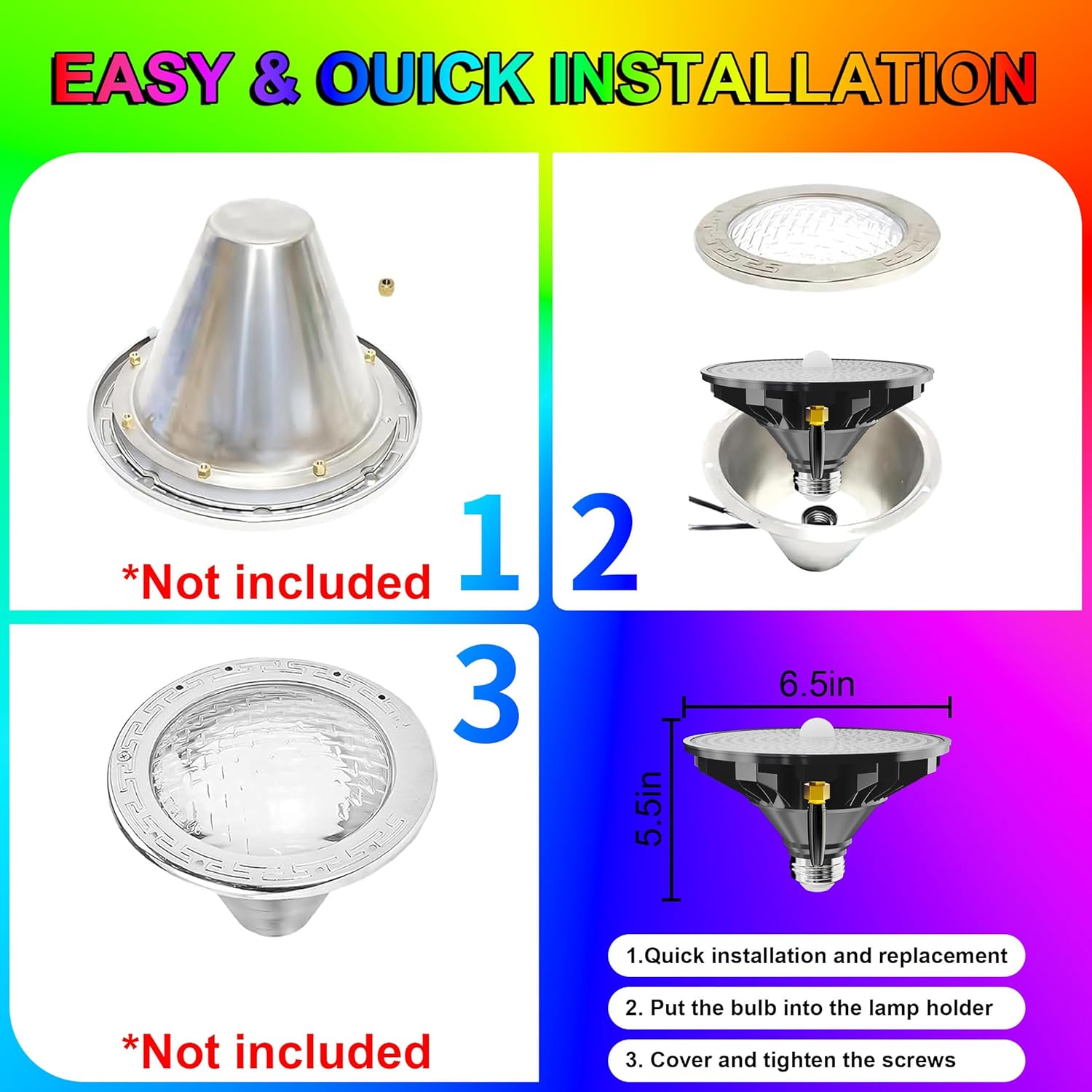 Luci solari per piscina multic - Pool Light Solar Rechargeable recensione e prezzo
