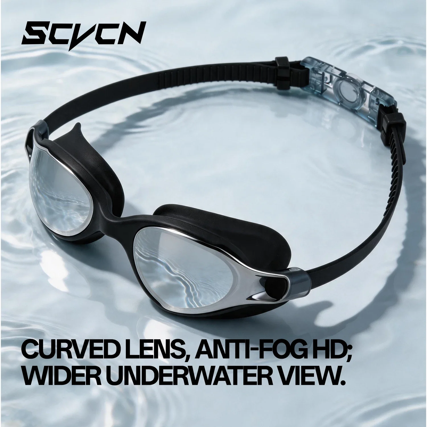 SCVCN Nuovi Occhialini da Nuot - Swim Goggles Anti Fog Uv recensione e prezzo