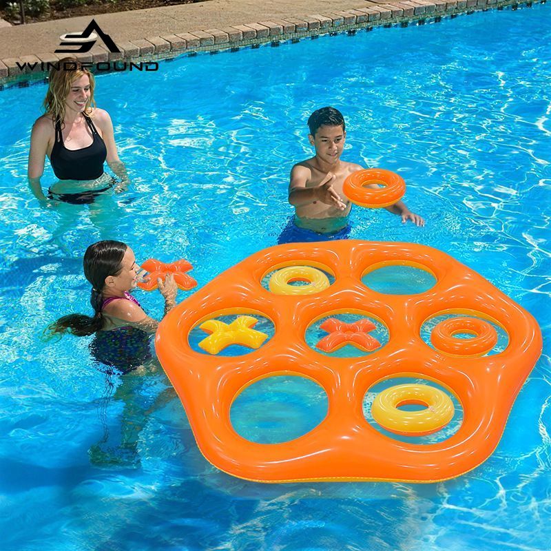 Gioco Gonfiabile Esagonale con - Pool Float Ring Inflatable recensione e prezzo