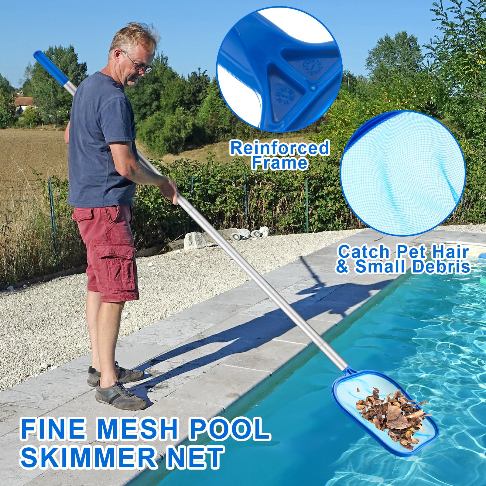 Set da 3 pezzi per la pulizia  - Pool Skimmer Net recensione e prezzo