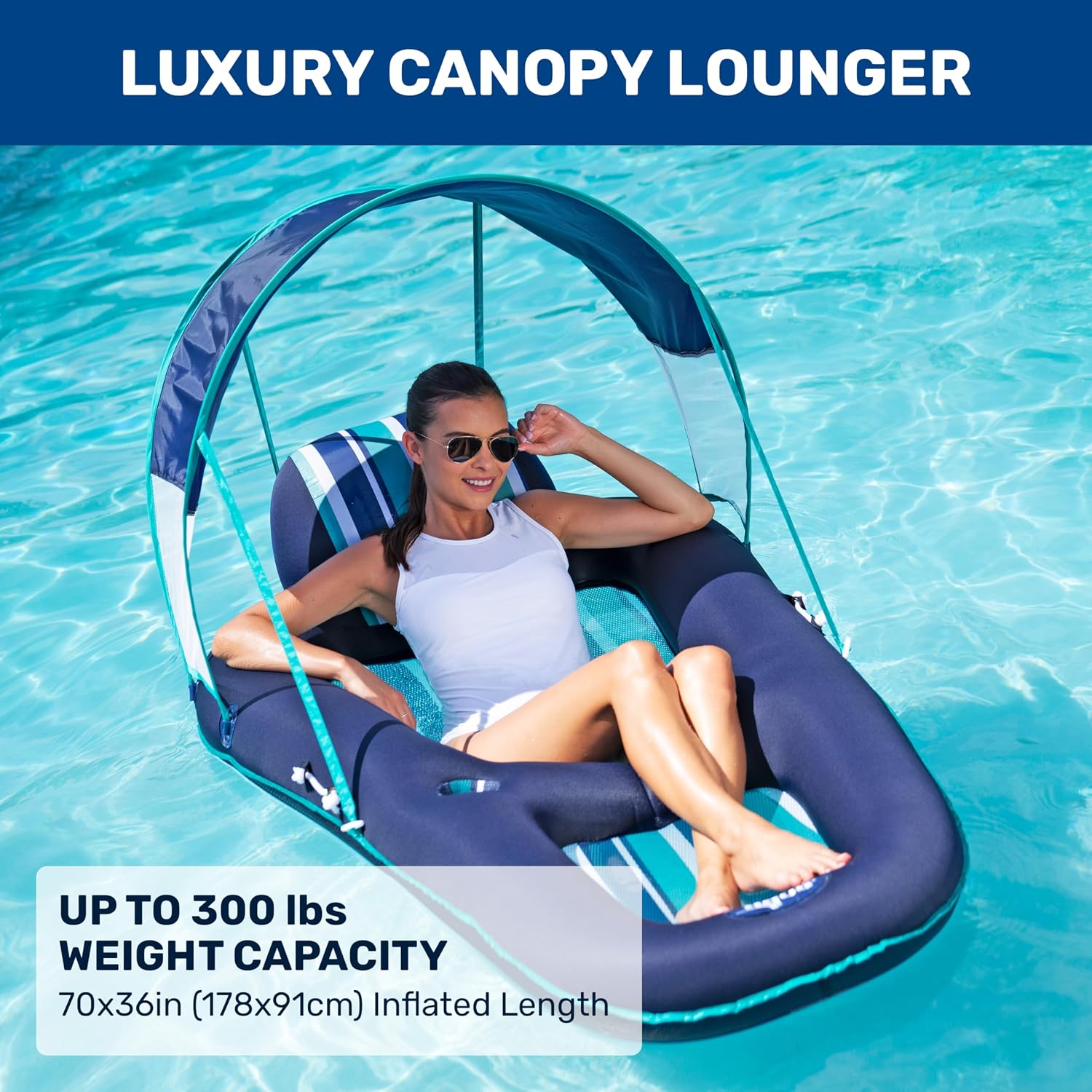 Lettino galleggiante gonfiabil - Pool Lounger Inflatable recensione e prezzo
