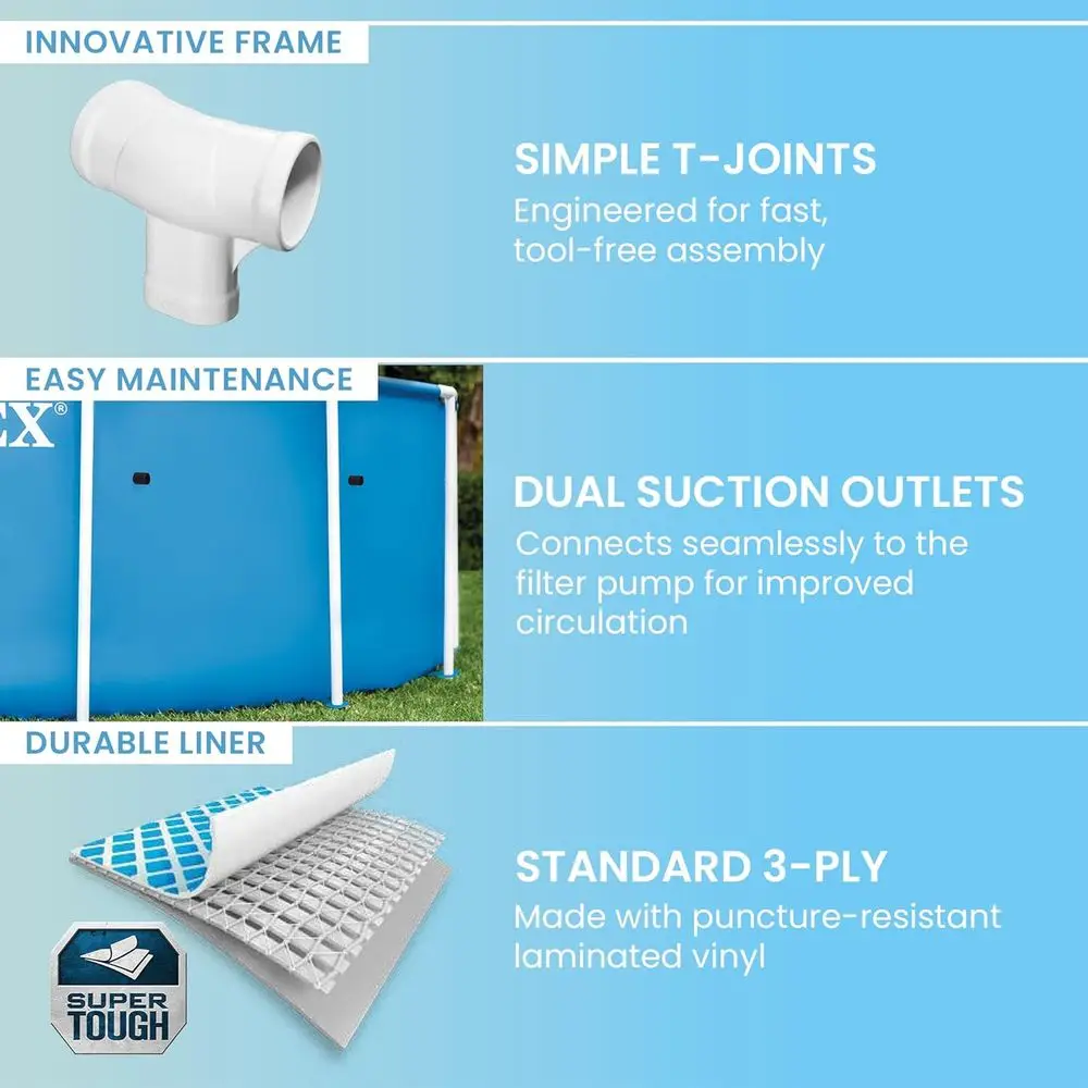 Piscina fuori terra rotonda 15 - Pool Ladder Above Ground recensione e prezzo